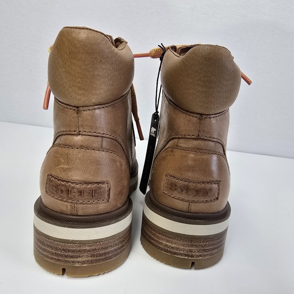 Sorel Lennox STKD Hiker Leather Bootie Waterproof RARE Size 7.5 - Picture 10 of 15